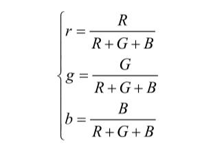 三刺激值與色品坐標(biāo)值轉(zhuǎn)換公式